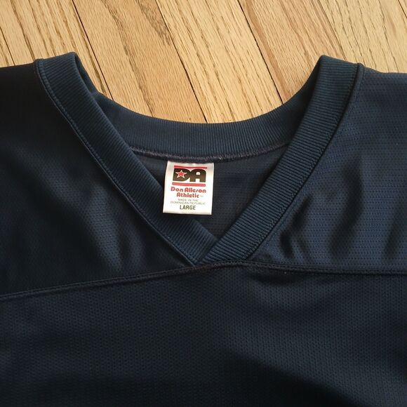 Don Alleson Athletic Football Jersey 05 Pookie LARGE Blue Mesh Sport Shirt NEW - Picture 6 of 6